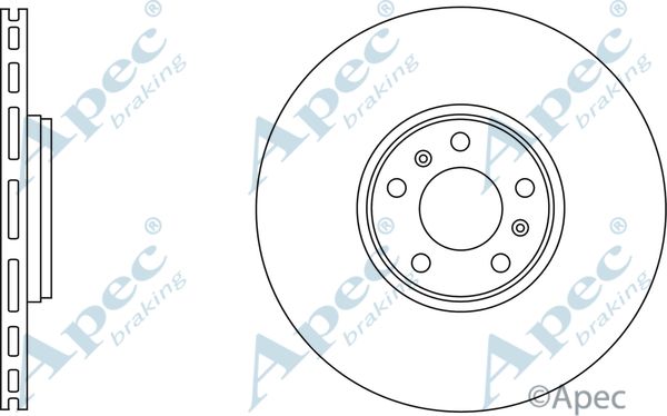 APEC BRAKING Bremžu diski DSK2734